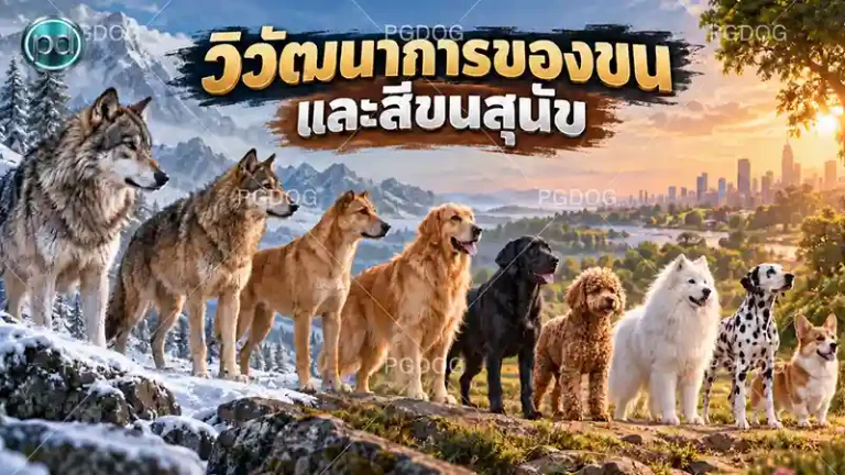วิวัฒนาการของขน และสีขนสุนัข