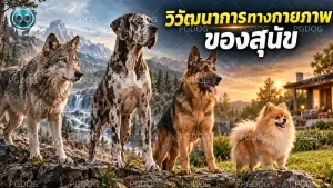 วิวัฒนาการทางกายภาพ ของสุนัข