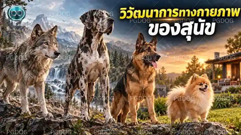วิวัฒนาการทางกายภาพ ของสุนัข