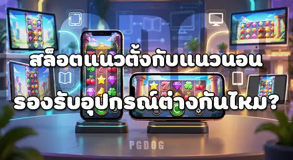 สล็อตแนวตั้ง vs สล็อตแนวนอน