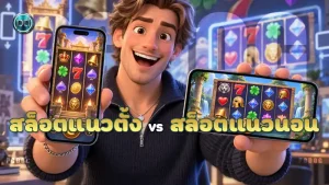 สล็อตแนวตั้ง vs สล็อตแนวนอน