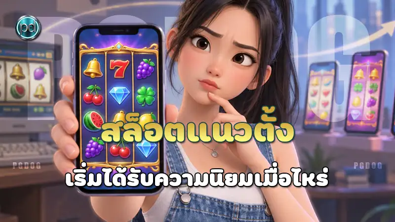 สล็อตแนวตั้ง เริ่มได้รับความนิยมเมื่อไหร่