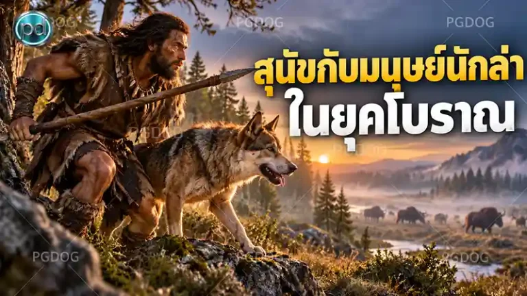 สุนัขกับมนุษย์นักล่า ในยุคโบราณ