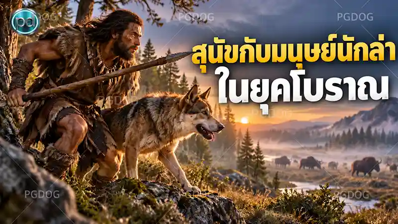 สุนัขกับมนุษย์นักล่า ในยุคโบราณ