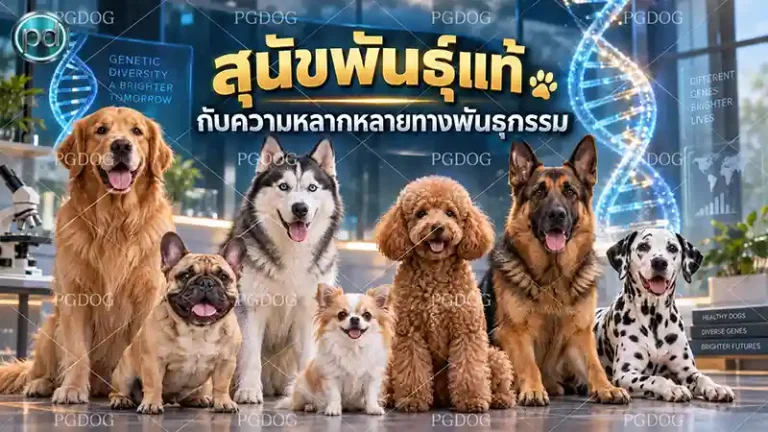 สุนัขพันธุ์แท้ กับความหลากหลายทางพันธุกรรม