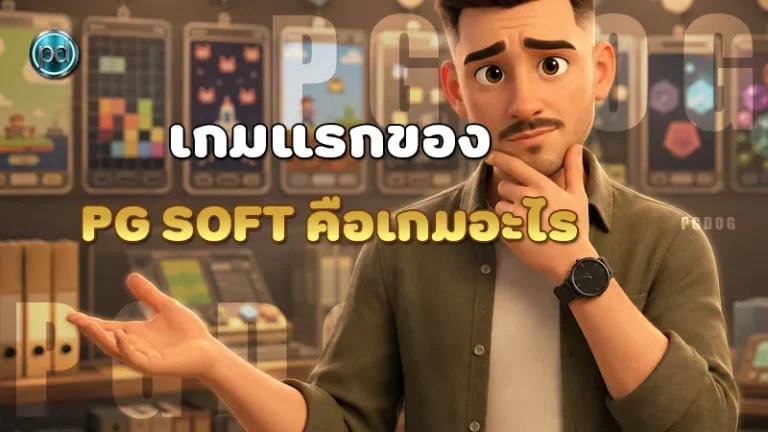 เกมแรกของ PG Soft คือเกมอะไร