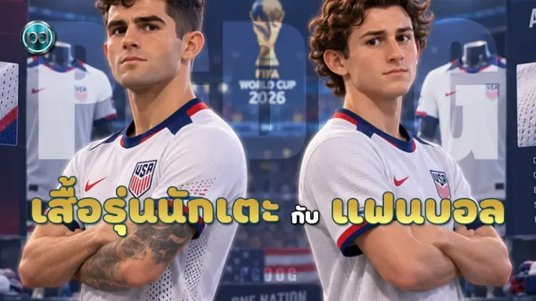 เสื้อรุ่นนักเตะ กับ แฟนบอล